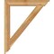 Ekena Millwork Traditional Traditional Rough Sawn Bracket, Western Red Cedar, 4"W x 32"D x 38"H BKT04X32X38TRA01RWR - alternate 4